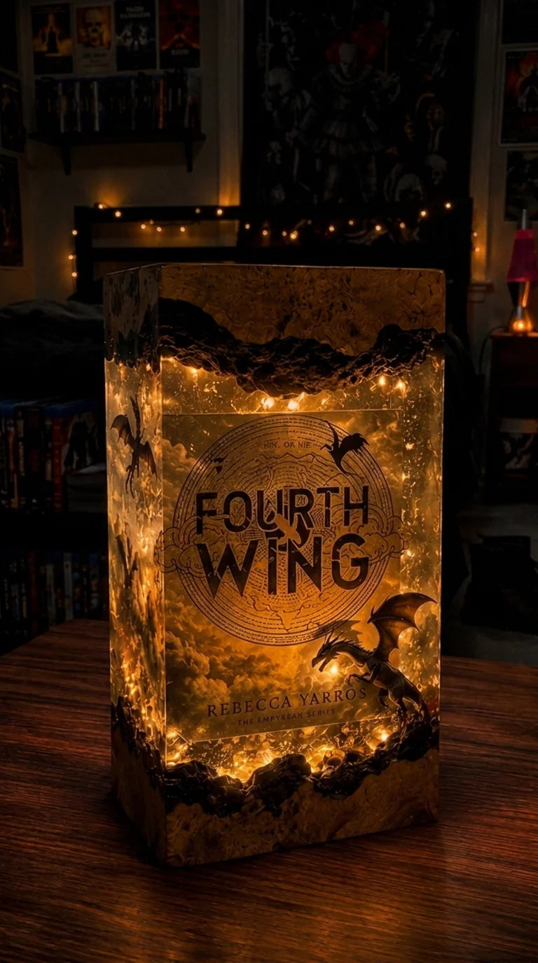 Sera's Book Resin Lamps