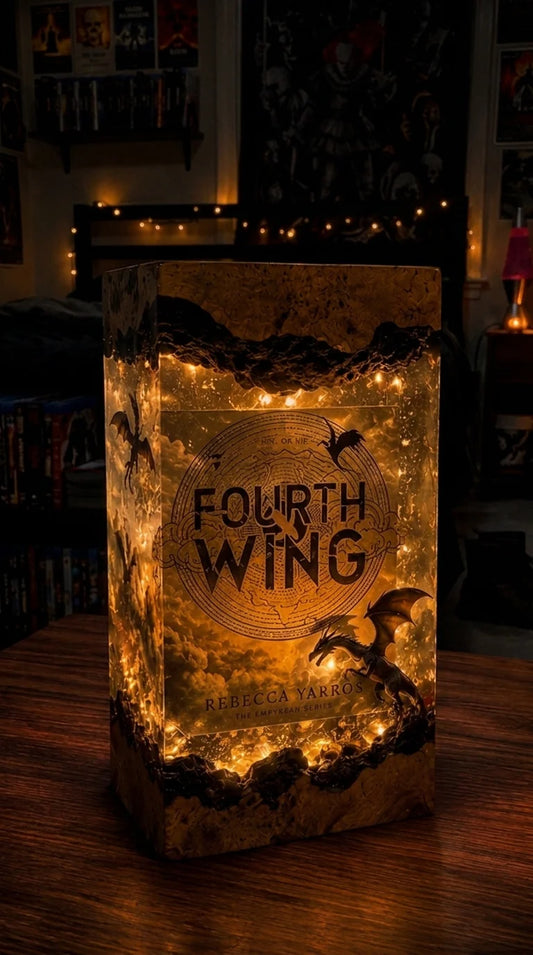 Sera's Book Resin Lamps