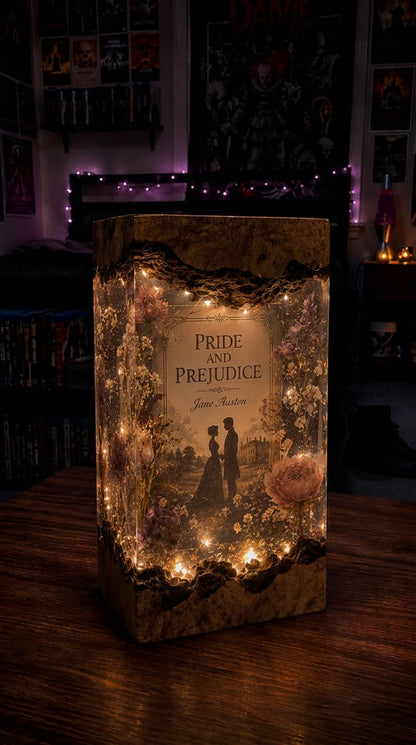Sera's Book Resin Lamps