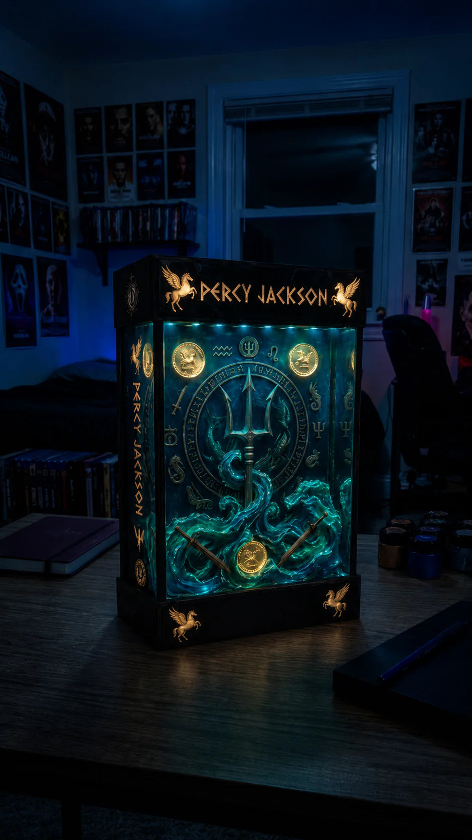 Sera's Book Resin Lamps