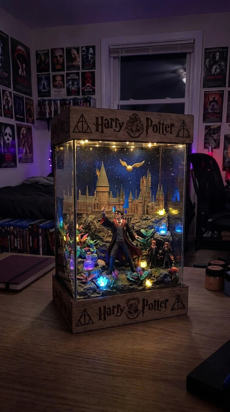 Sera's Book Resin Lamps