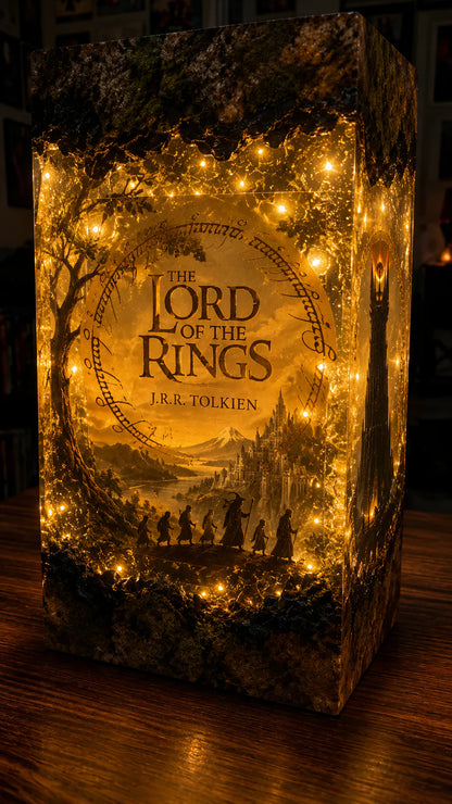 Sera's Book Resin Lamps